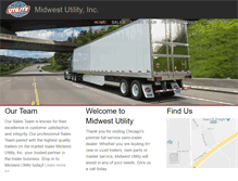 Tablet Screenshot of midwestutility.com